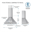 Campana Tst-Cf 110-60 Circular 60Cm 3 Velocidades Acero 