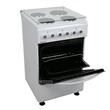 Cocina Philco PHCE051B 50Cm Blanca Eléctrica Tapa Vidrio