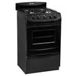 Cocina Escorial CANDOR BLK S2 GN 51Cm Negro Gas Natural