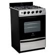 Cocina Escorial Master Style 56Cm Acero Multigas