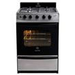 Cocina Escorial Master Style 56Cm Acero Multigas