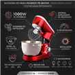 Batidora Peabody PE-BM110R De Mesa 4 Litros 1000W Roja