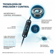 Auriculares Deportivos Philips SHS3305BK/10 con Gancho Flexible y Micrófono Negro