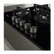 Anafe Whirlpool GOA 7523 73Cm A Gas Vidrio Templado
