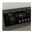Anafe Whirlpool GOA 7523 73Cm A Gas Vidrio Templado