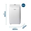Aire Acondicionado Philco PHP35HC7API 3500W Frio Calor Portatil
