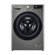 Lavarropas LG WM10VVC4S6 10Kg 1400Rpm Plata Acero Inverter