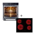 Combo Vondom Horno Empotrable 60Cm + Anafe Vitroceramica 60Cm Electrico