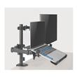 Soporte de Escritorio para Monitor y Notebook Onebox OB-LCD25 de 13" a 32" con Base Móvil