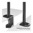 Soporte de Escritorio para Monitor y Notebook Onebox OB-LCD25 de 13" a 32" con Base Móvil
