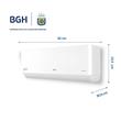 Aire Acondicionado BGH-Silent Air BSI52WCLW 5250W Frio Calor Split Inverter