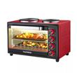 Horno Telefunken TF-E552CA 55 Litros 2200W Electrico Rojo
