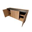 Rack Tv Table´s 4233-CCA 0,52x1,80x0,45 4 Puertas Cocobolo Amberes