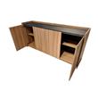 Rack Tv Table´s 4233-CCA 0,52x1,80x0,45 4 Puertas Cocobolo Amberes