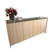 Mueble Bahuit Table´s 4234-CCA 0,85x1,80x0,45 4 Puertas Cocobolo Amberes