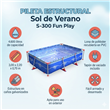 Pileta Sol De Verano S-300Fun Play 4600 Litros 3.00X2.20X0.70