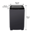Lavasecarropas Kanji Home KJH-WM06DRSL01 6Kg Seca 4Kg 660Rpm