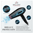 Secador de Pelo GA.MA Brilliant Tourmaline Ion 2200W Negro Motor DC Nano Silver