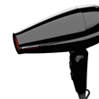 Secador de Pelo GA.MA Brilliant Tourmaline Ion 2200W Negro Motor DC Nano Silver