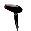 Secador de Pelo GA.MA Brilliant Tourmaline Ion 2200W Negro Motor DC Nano Silver