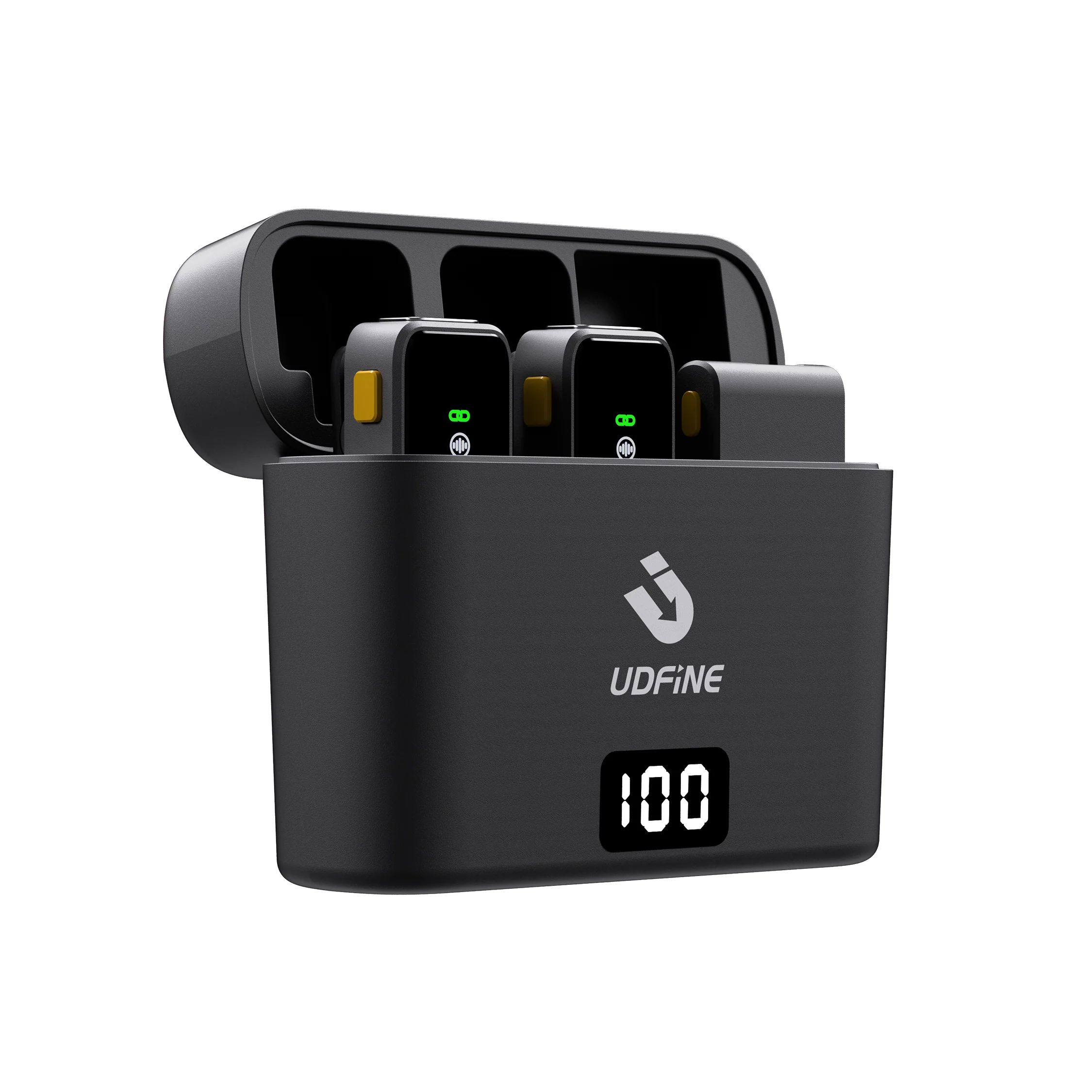 Microfono Udfine Mic Lite Transmision 80 Mts Doble Canal