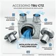 Kit de Accesorio de Tiro Balanceado en U (TBU) para Calefactores a Gas CTZ