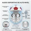 Auricular Eurosound ES-FB1804-WR Futbol Bluetooth In Ear Rojo y Blanco