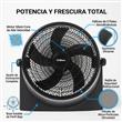 Turboventilador Reclinable Mesa y Pared Liliana VVTF20P (VTF20P) 20" 90W 3 Velocidades