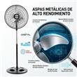 Ventilador Liliana VVP20P De Pie 20" 90W 3 Velocidades