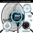 Ventilador Liliana VVP20P De Pie 20" 90W 3 Velocidades
