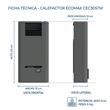 Calefactor Ecomax CEC30STM 3000 Kcal Multigas Sin Salida