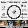 Bicicleta Php Gravel 480 Mtb29 16 Velocidades Aluminio Beige