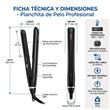 Planchita de Pelo Atma Classic Tourmaline PL8832NP 220°C Placas de Cerámica