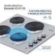 Anafe Escorial Aeho-58 60Cm Eléctrico Empotrable Hot Plate