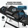 Parrilla Eléctrica PHP KYS-390E 2000/2400W con Tapa, Termómetro y Tabla Lateral