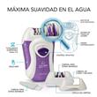 Depiladora GA.MA Skin Lady Waterproof Inalámbrica 28 Pinzas Uso en Agua