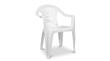 Sillon Mica Trenzado Blanco