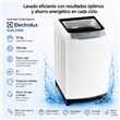 Lavarropas Electrolux ELAC310W 10Kg 750Rpm Blanco Fuzzy Logic