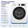 Lavarropas Whirlpool WNQ90AB 9Kg 1400Rpm Inverter Blanco