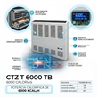 Calefactor Ctz T-6000 TB 6000 Calorias A Gas Tiro Balanceado