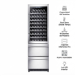 Cava Php YC-510 108 Botellas Dual Zone 9 Bandejas Azul Luz interior