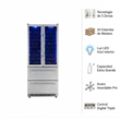 Cava Php YC-618 3 Zonas 20 Bandejas Azul Luz interior