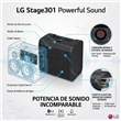 Parlante LG XBoom STAGE301 120W Inalámbrico Bluetooth Led