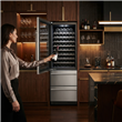 Cava Php YC-510 108 Botellas Dual Zone 9 Bandejas Luz interior
