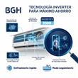 Aire Acondicionado Bgh Silent Air BSI35WCKW 3500W Frio Calor Split Inverter