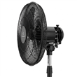 Ventilador de Pie Whitenblack WBVPWB20P 20" 90W Oscilante de 3 Velocidades