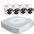 Nvr Kanji KJ-NVRW8 + 4 Camaras Wifi 8 Canales 1Tb 1080P