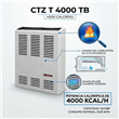 Calefactor Ctz T-4000 TB 4000 Calorias A Gas Tiro Balanceado