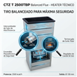 Calefactor Ctz T-2500TB/P 2500 Calorias Tiro Balanceado Linea Pesada