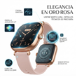 Smartwatch Udfine Luna 1.7" AMOLED Bluetooth Dorado